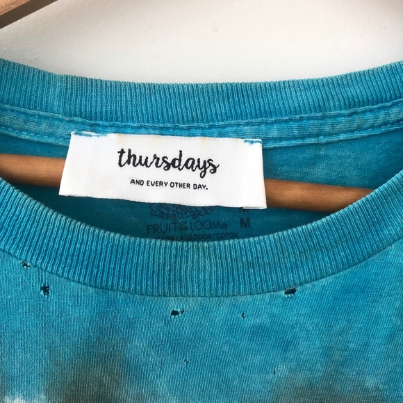 Thursdays Tie dye Fendi Shirt - Picture 5 of 7